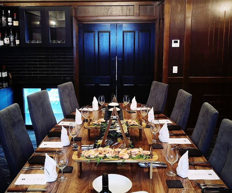 Dining at The Boardroom